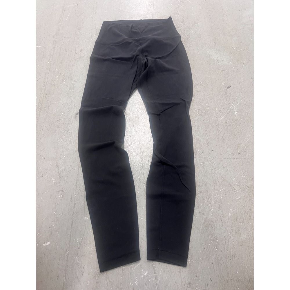 Lululemon Leggings Womens‎ 6 Black Stretch High-Waisted Skinny Yoga Gym Workout